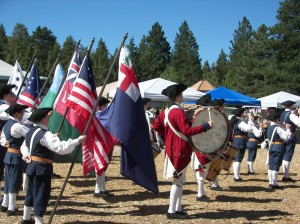 Mountain Fifes and Drums brought Colonial America to Running Springs when they performed at Saturday's farmers market. Fabulous! 